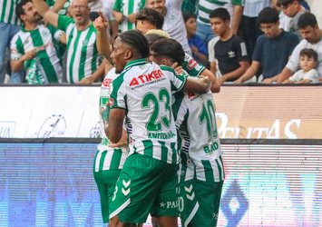 Konyaspor 3 puanı 3 golle aldı!