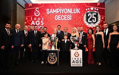 Galatasaray’ın 25. şampiyonluğu Ankara’da kutlandı