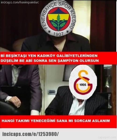 Galatasaray - Beşiktaş maçı öncesindeki capsler