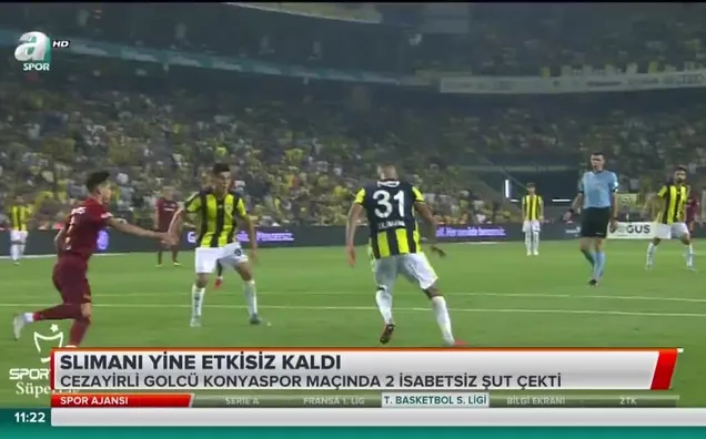 Slimani yine etkisiz kaldı