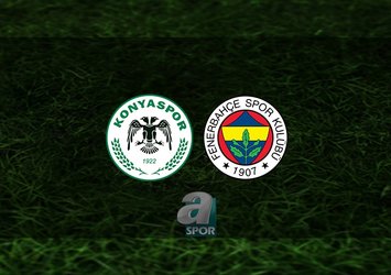 Konyaspor - F.Bahçe maçı saat kaçta?