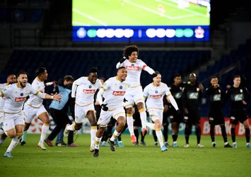 PSG Fransa Kupası'na veda etti!