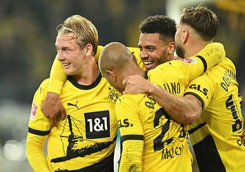 Dortmund maç fazlasıyla lider!