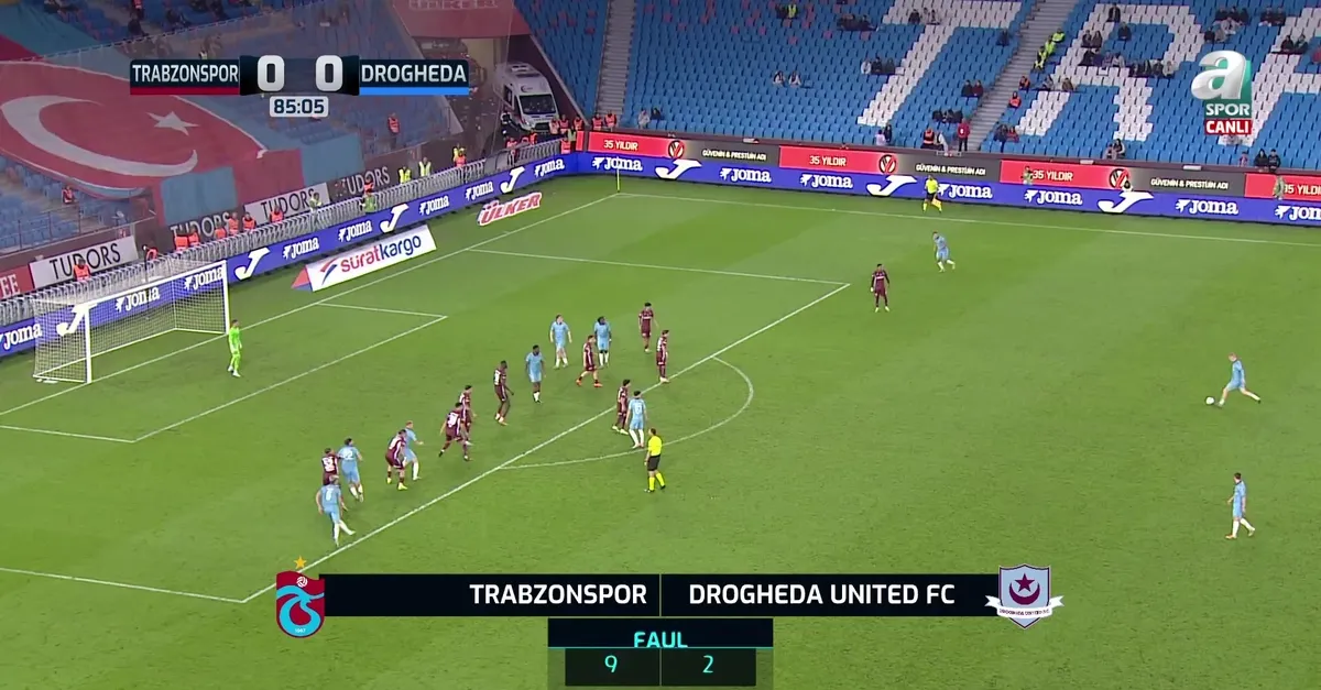 GOL | Trabzonspor 0-1 Drogheda