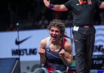 Milli güreşçi Nesrin Baş olimpiyat kotası aldı
