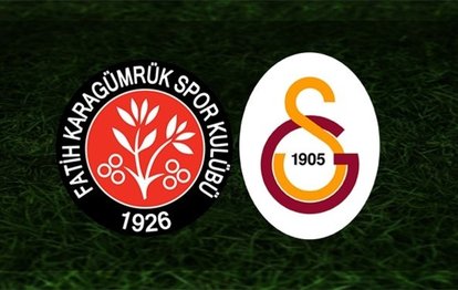 Karagümrük - Galatasaray maçı | CANLI