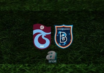 Trabzonspor - Başakşehir | 11'ler belli oldu!