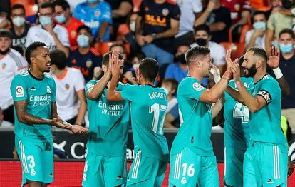 Valencia 1-2 Real Madrid MAÇ SONUCU-ÖZET | R. Madrid 2 dakikada liderliği kaptı!