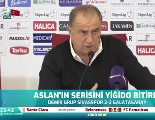 Fatih Terim: Hak etmediğimiz bir sonuç aldık