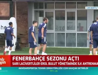 Fenerbahçe'de yeni transferler idmanda!