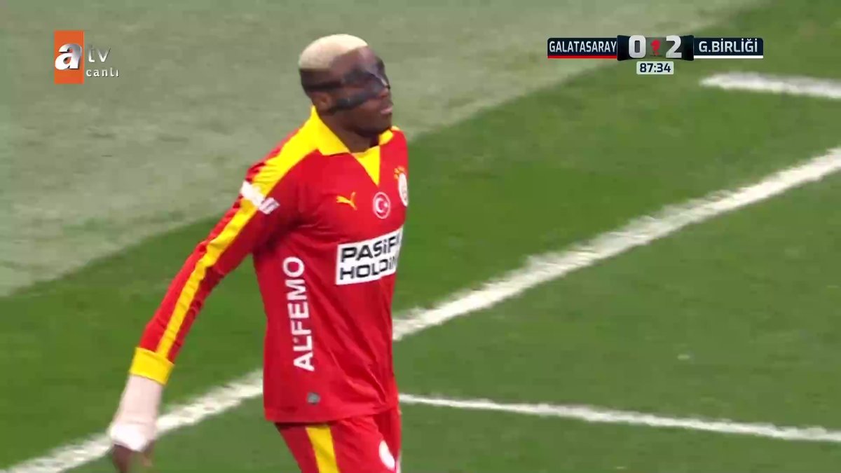 22 Nisan 2026 - Osimhen karşı karşıya kaçırdı! - Aspor  Ziraat Türkiye Kupası