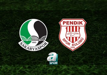 Sakaryaspor-Siltaş Yapı Pendikspor maçı saat kaçta?