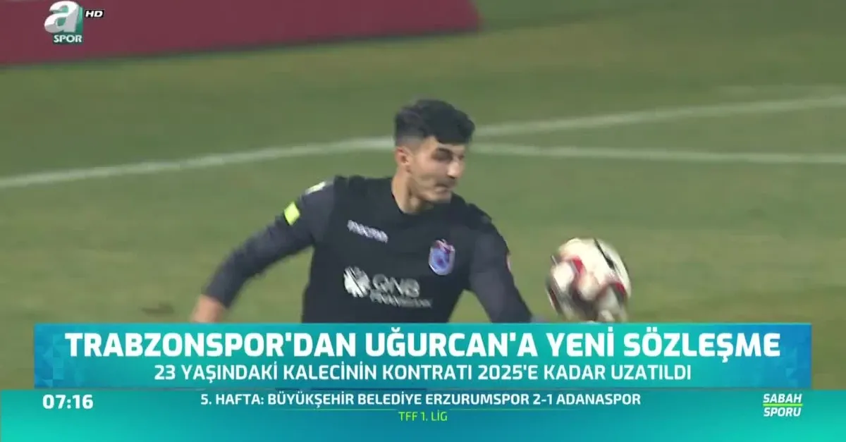 Trabzonspor'dan Uğurcan'a yeni sözleşme