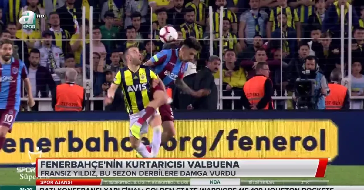 Fenerbahçe'nin kurtarıcısı Valbuena