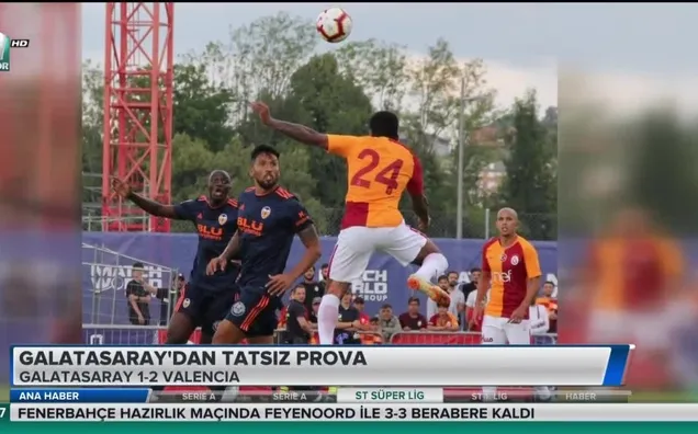 Galatasaray'dan tatsız prova!