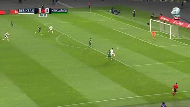 GOL | Beşiktaş 2-0 Kırklarelispor