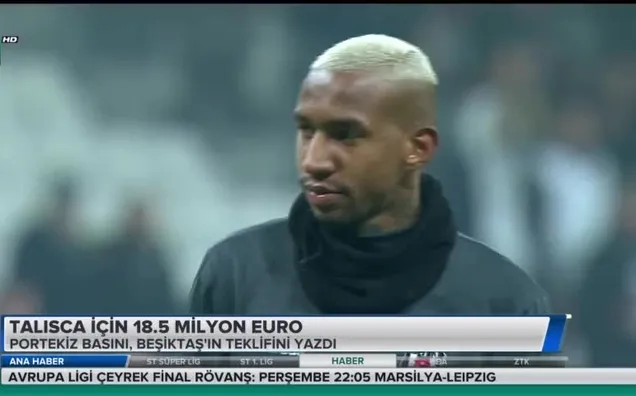 Portekiz basınından Talisca iddiası