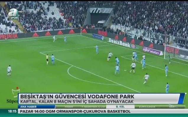 Beşiktaş'ın güvencesi Vodafone Park!