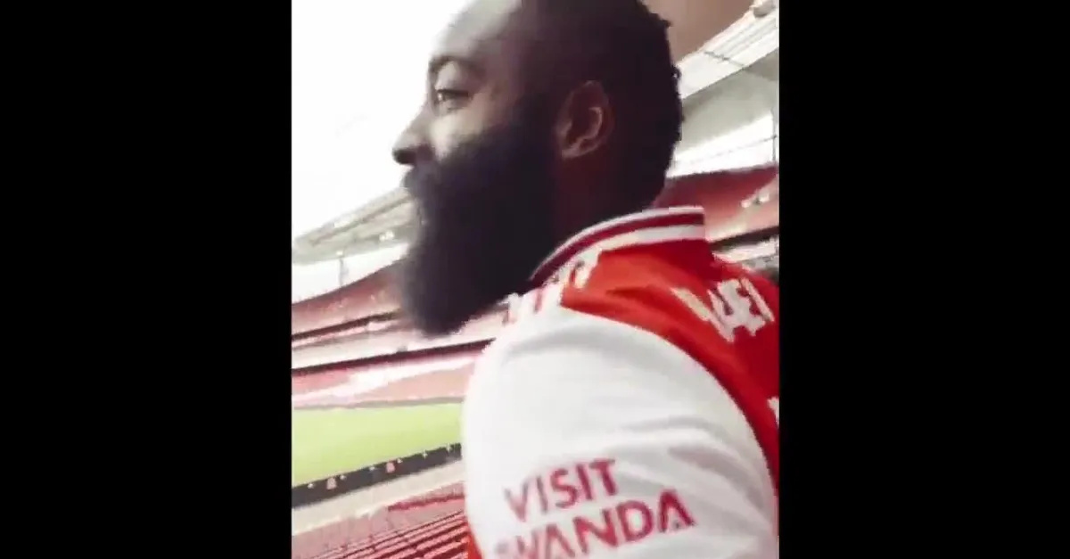 James Harden'dan Arsenal'e ziyaret