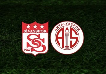 Sivasspor - Antalyaspor  | CANLI