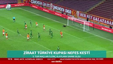 Ziraat Türkiye Kupası nefesleri kesti! İşte yaşanan ilginç olaylar