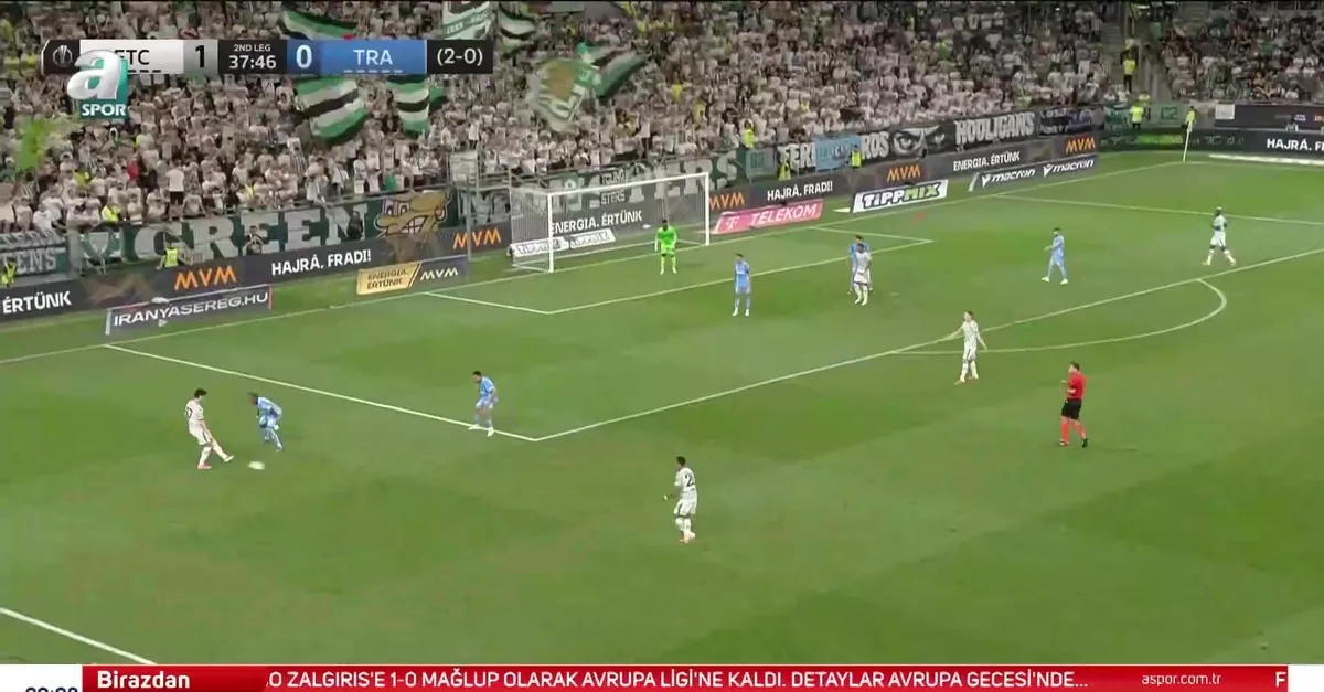 Ferencvaros 4-0 Trabzonspor | MAÇ ÖZETİ