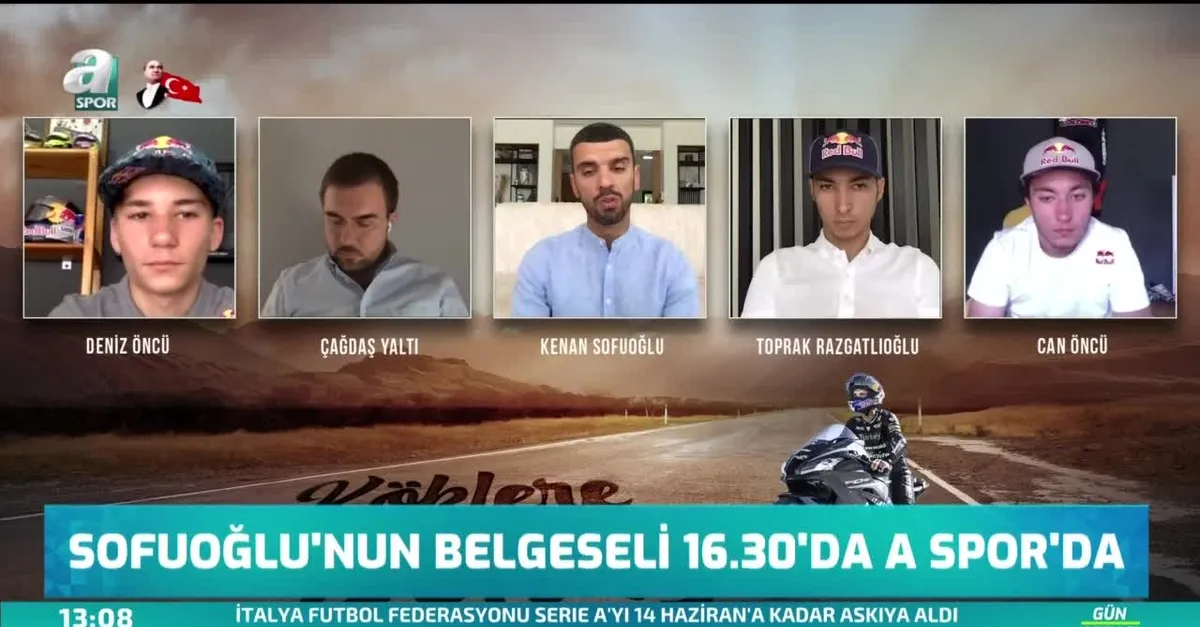 Kenan Sofuoğlu'nun belgeseli A Spor'da