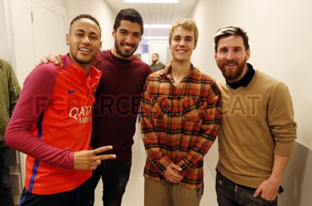 Justin Bieber Barcelona’da!