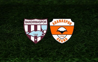Bandırmaspor - Adanaspor maçı ne zaman, saat kaçta ve hangi kanalda? | TFF 1. Lig
