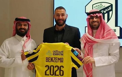 Karim Benzema Al-Ittihad ile 3 yıllık sözleşmeyi imzaladı! 600 milyon Euro...