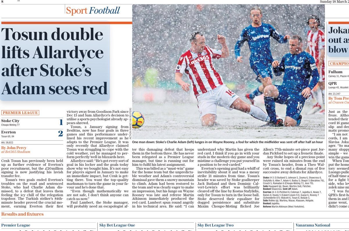 Ada basınından Cenk Tosun’a övgüler