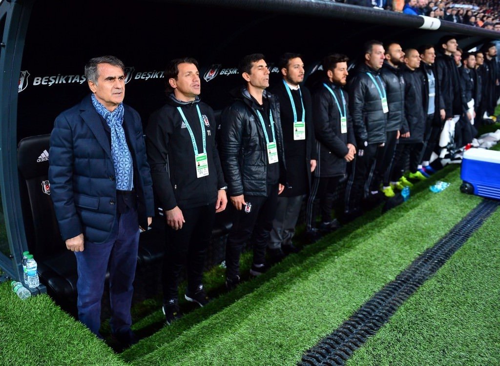 Beşiktaş-Kayserispor karşılaşmasından kareler