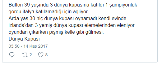 Buffon ağladı Arda Turan gündem oldu!