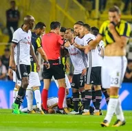 Fenerbahçe - Beşiktaş derbisinden kareler