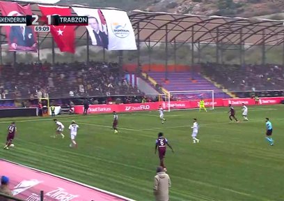 Trabzonspor skoru 2-2'ye getirdi!