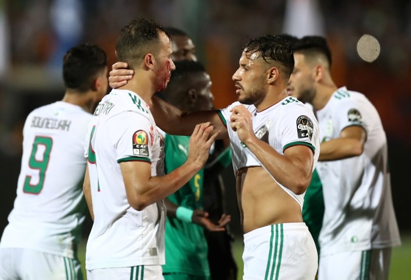 Senegal - Cezayir  maçından kareler...