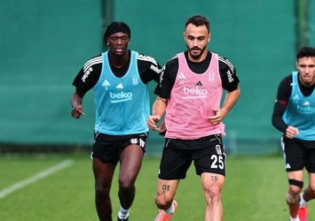 Beşiktaş'ta Gençlerbirliği maçı hazırlılkları devam ediyor!