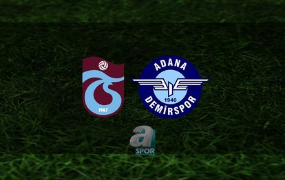 TRABZONSPOR ADANA DEMİRSPOR CANLI İZLE 📺 | Trabzonspor - Adana Demirspor maçı saat kaçta? TS - ADS maçı hangi kanalda?