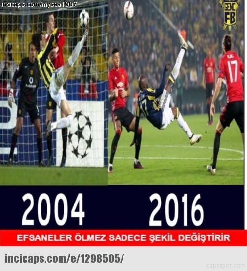 Fenerbahçe - ManU capsleri
