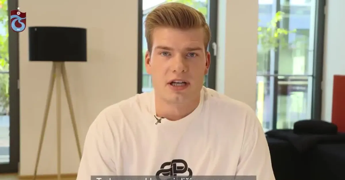 Alexander Sörloth böyle veda etti