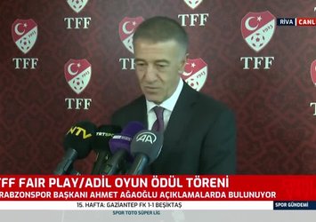 Trabzonspor Başkanı Ahmet Ağaoğlu: Lig yeniden başladı