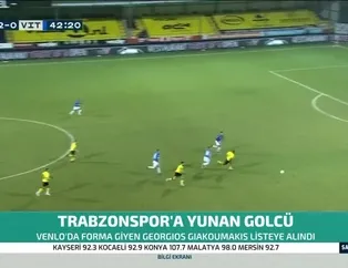 Trabzonspor'a Yunan golcü