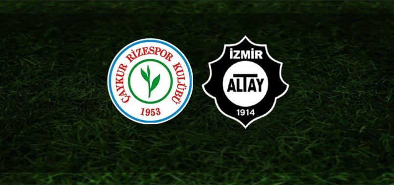 Çaykur Rizespor Altay maçı saat kaçta hangi kanalda CANLI yayınlanacak?