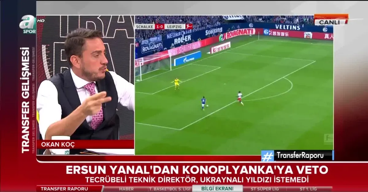 Ersun Yanal'dan Yevhen Konoplyanka'ya veto!