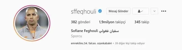 Son dakika transfer haberi: Sofiane Feghouli'den flaş hareket! Galatasaray'ı sildi - 1