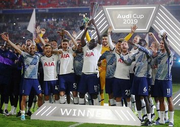 Audi Cup'ta şampiyon Tottenham