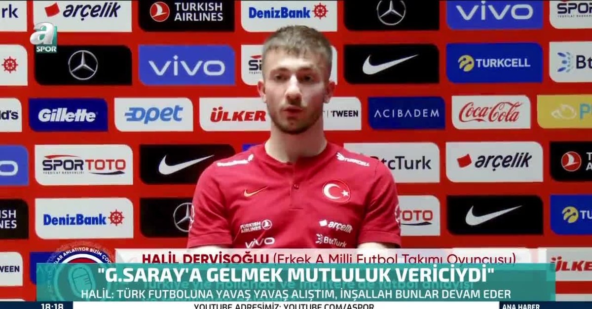 Halil Dervişoğlu: 'Milli takım hep hayalimdi'
