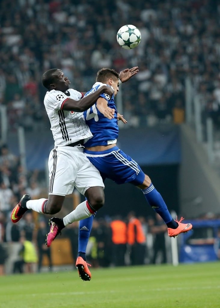 Beşiktaş- Dinamo Kiev maçından kareler