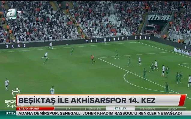 Beşiktaş ile Akhisarspor 14. kez