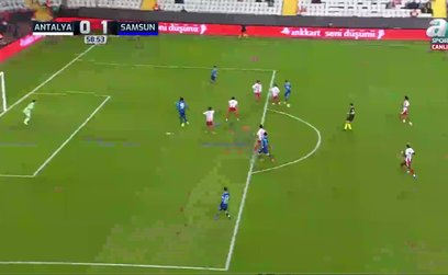 GOL |  Hesap.com Antalyaspor 0-1 Samsunspor